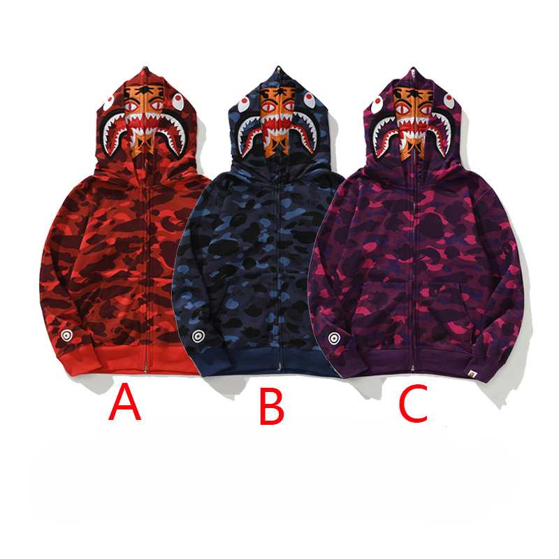 Bape Shark Hoodie - DesignerGu