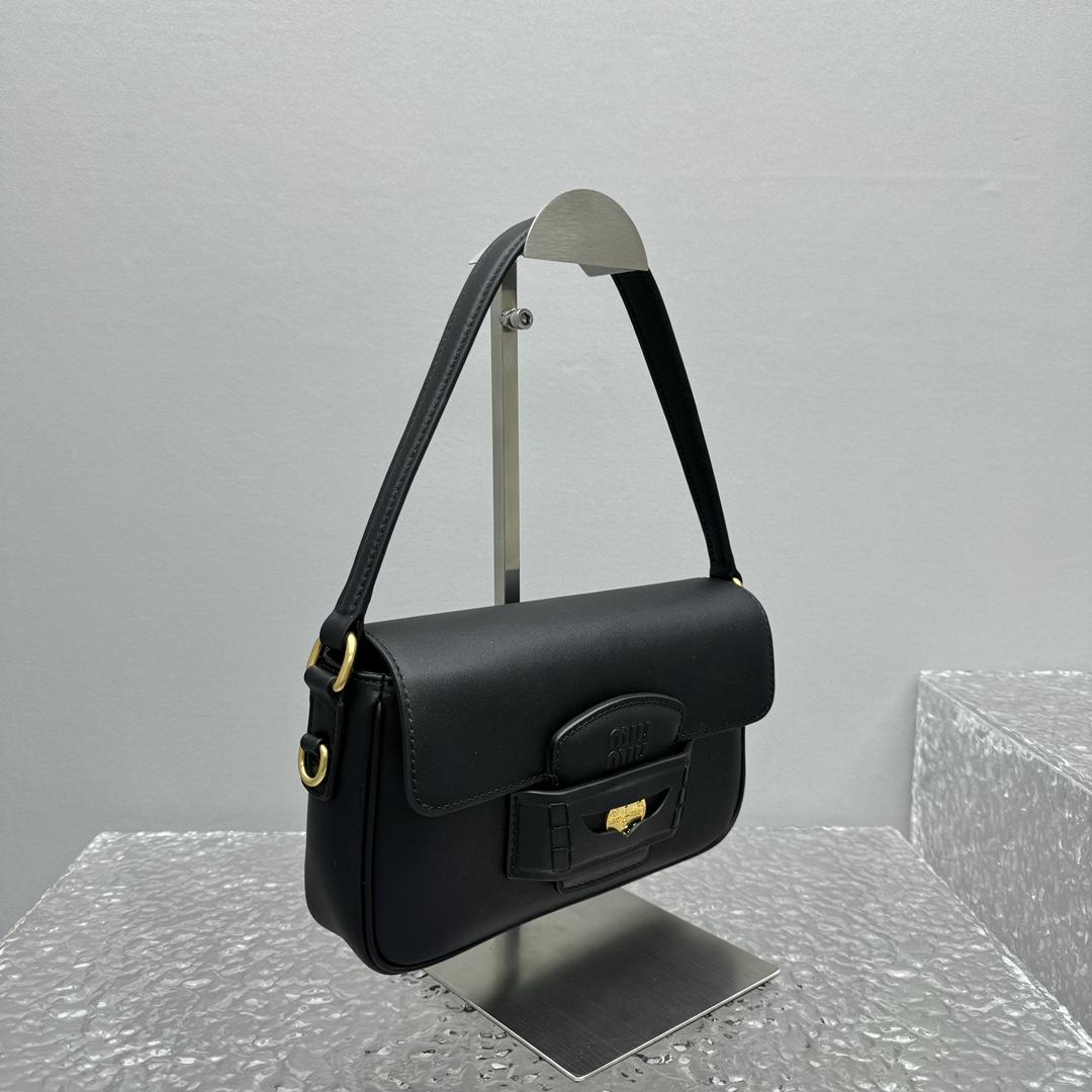 Miu Miu Penny Leather Bag - DesignerGu