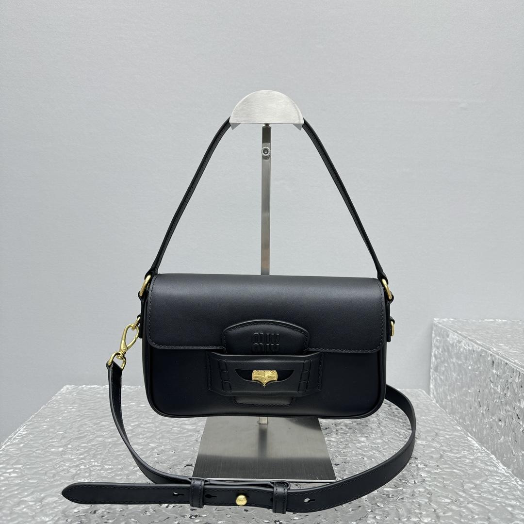 Miu Miu Penny Leather Bag - DesignerGu