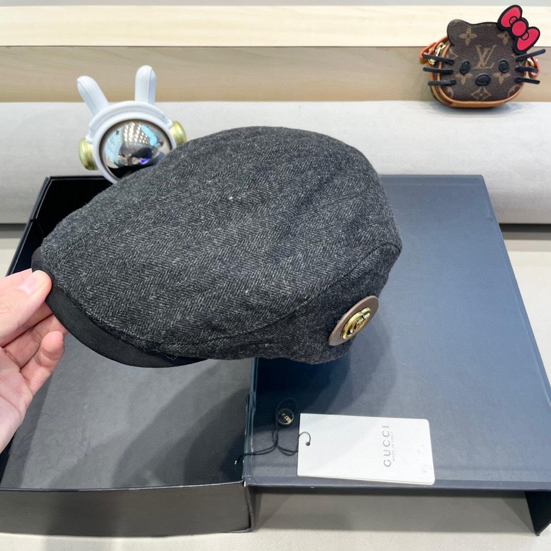 Gucci Flat Cap - DesignerGu