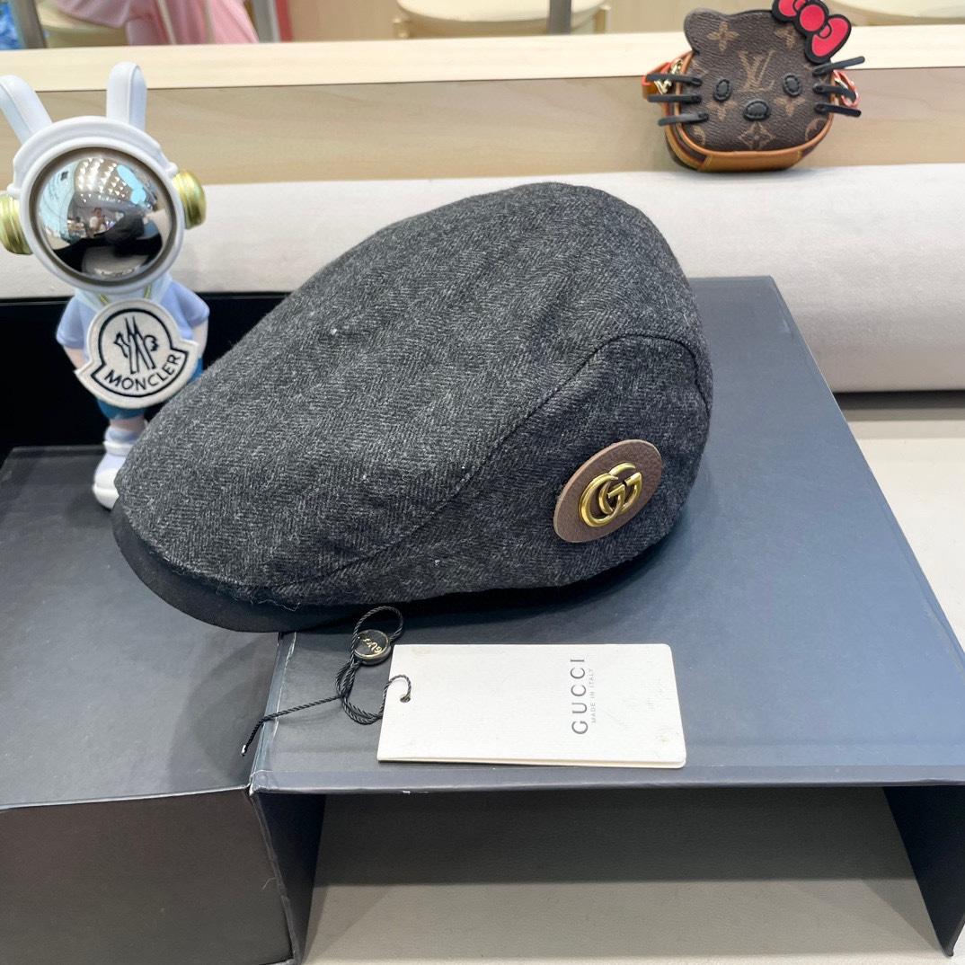 Gucci Flat Cap - DesignerGu