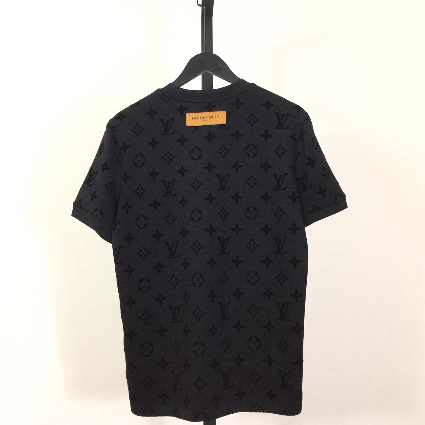 Louis Vuitton Embellished Cotton T-shirt - DesignerGu