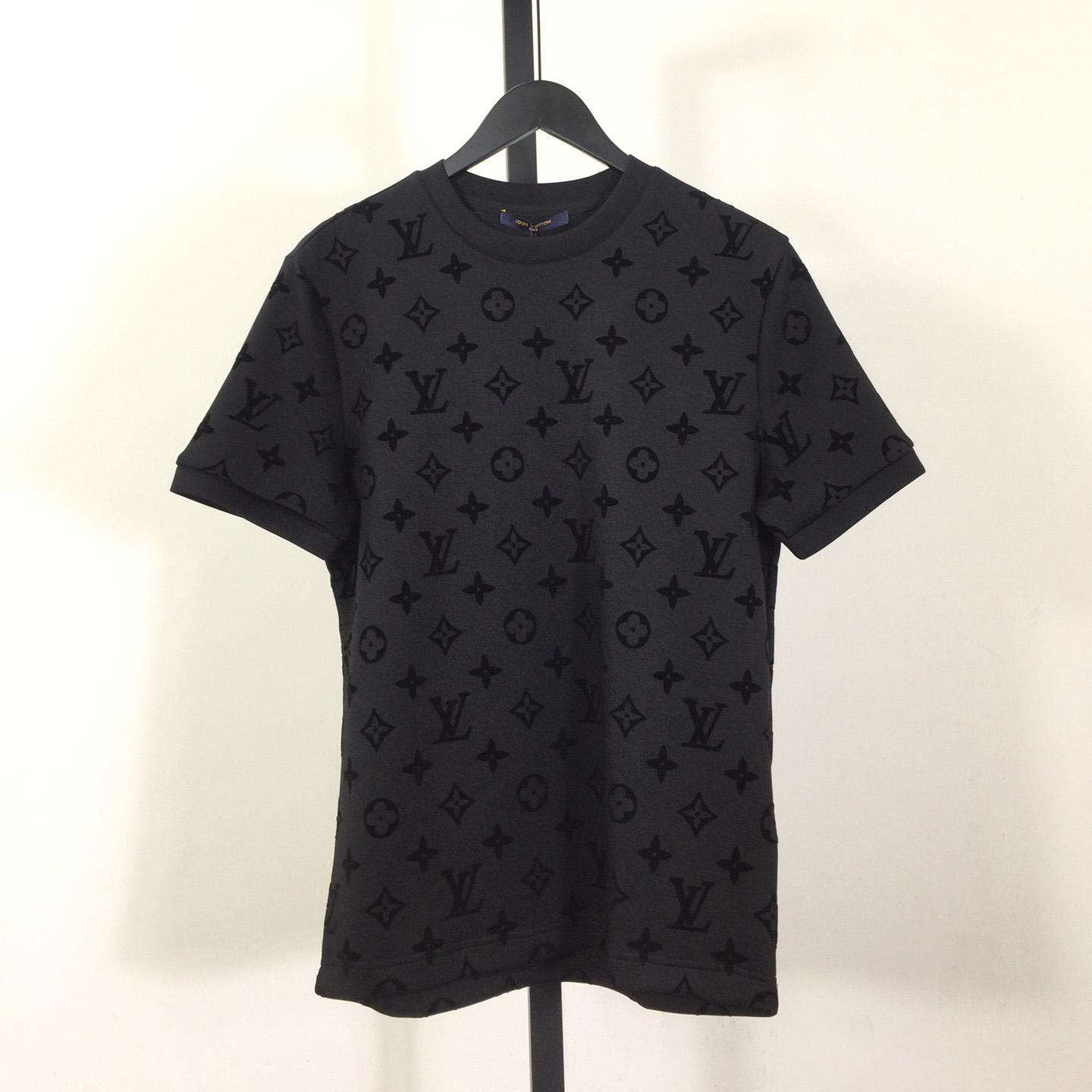 Louis Vuitton Embellished Cotton T-shirt - DesignerGu