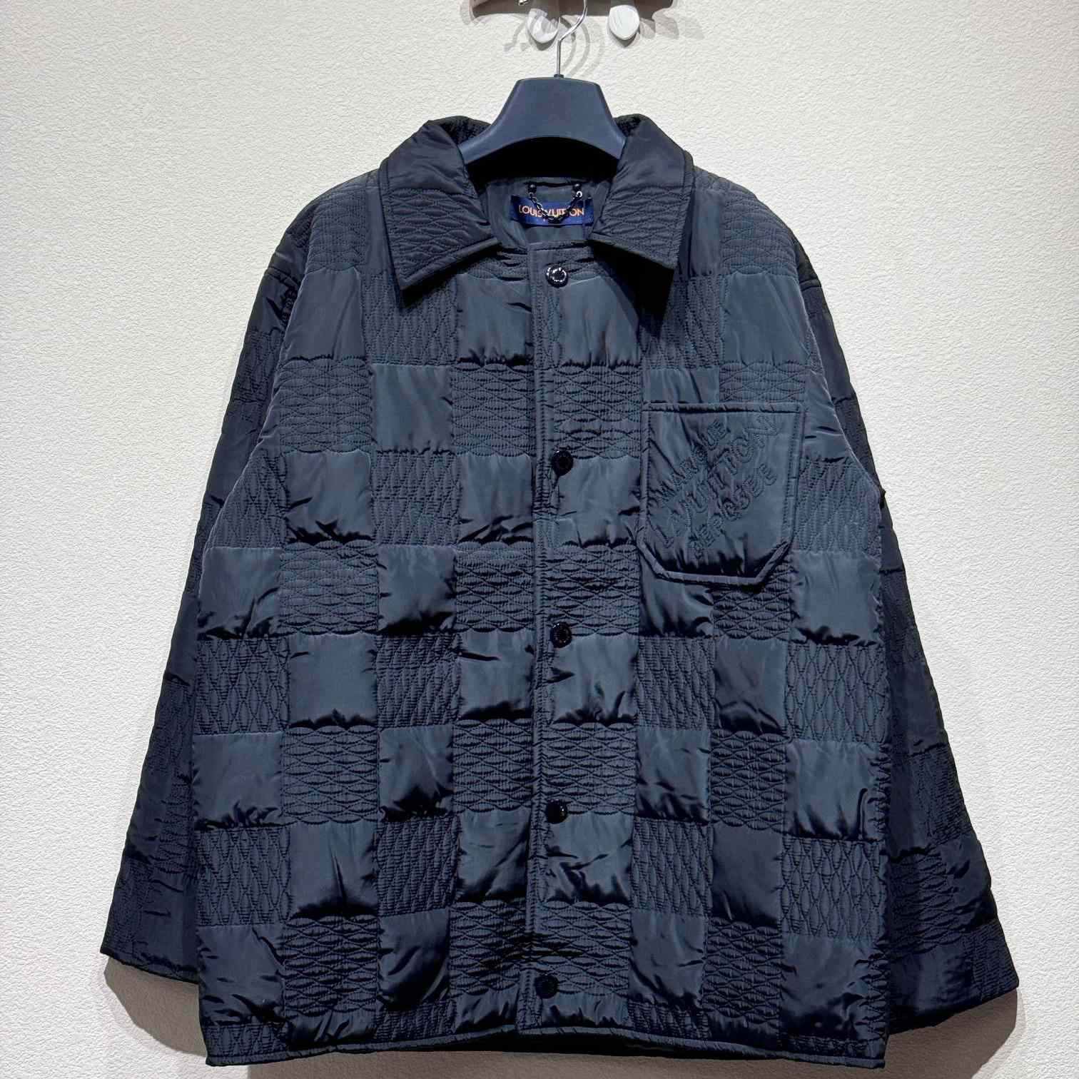 Louis Vuitton Damier Quilted Nylon Overshirt   1AFHXN - DesignerGu