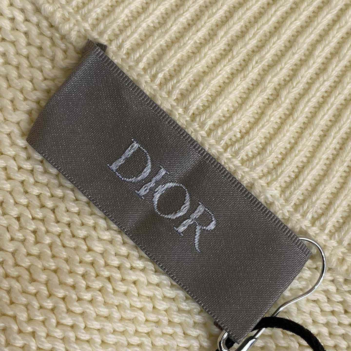 Dior Sweater White Cotton Jersey  - DesignerGu