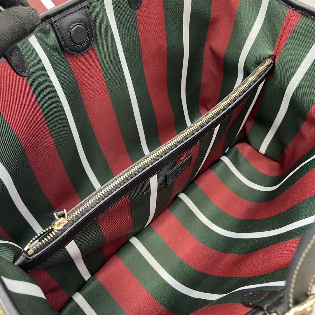 Gucci GG Emblem Medium Tote Bag - DesignerGu