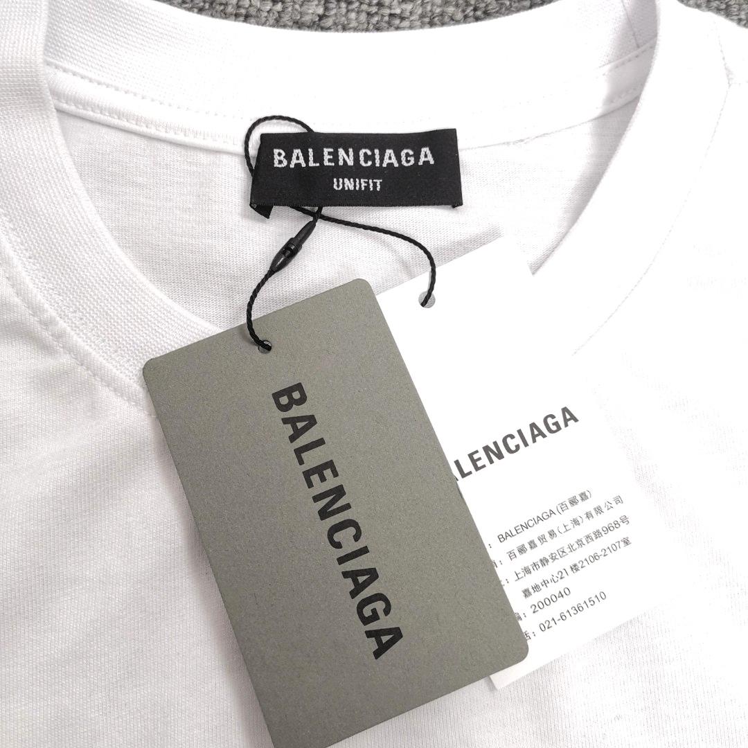 Balenciaga Cotton T-Shirt  - DesignerGu