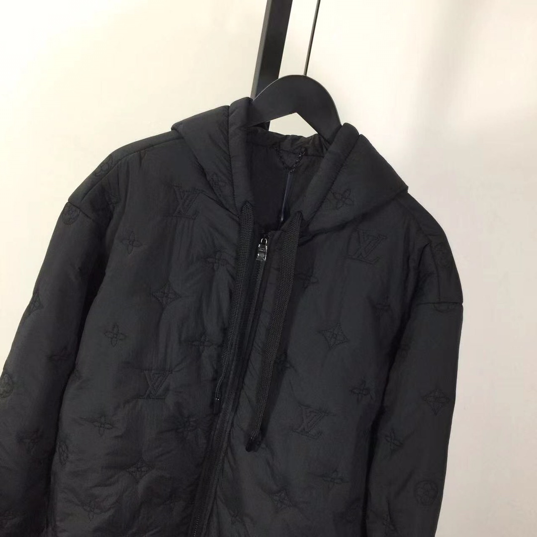 Louis Vuitton Monogram Quilted Hooded Blouson   - DesignerGu