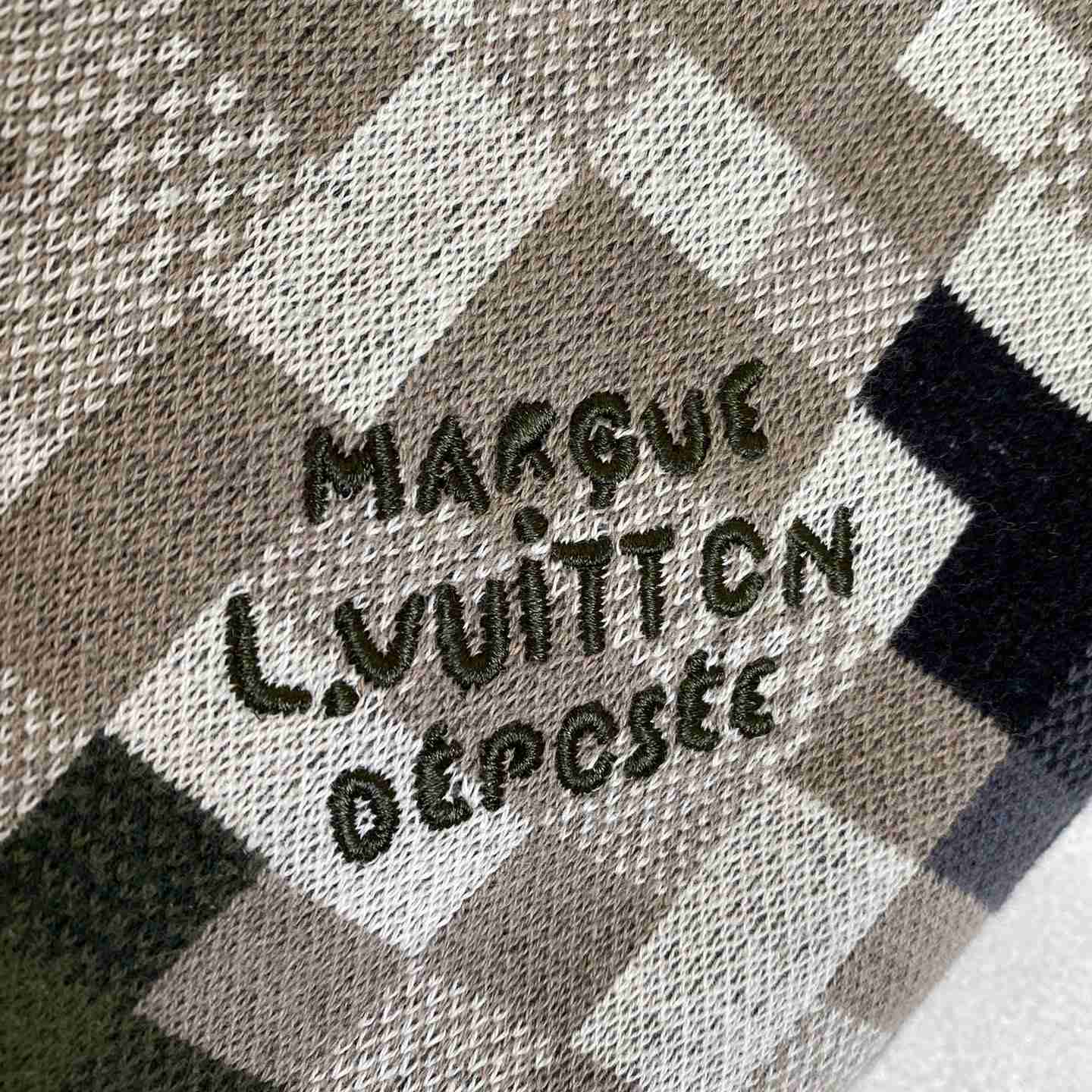 Louis Vuitton Damier Cotton Jacquard Pullover - DesignerGu