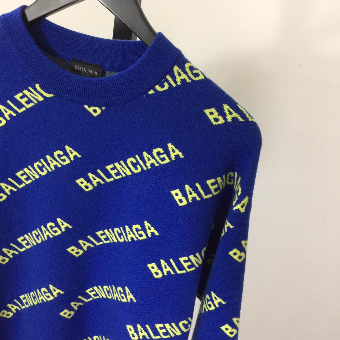 Balenciaga Logo Sweater - DesignerGu