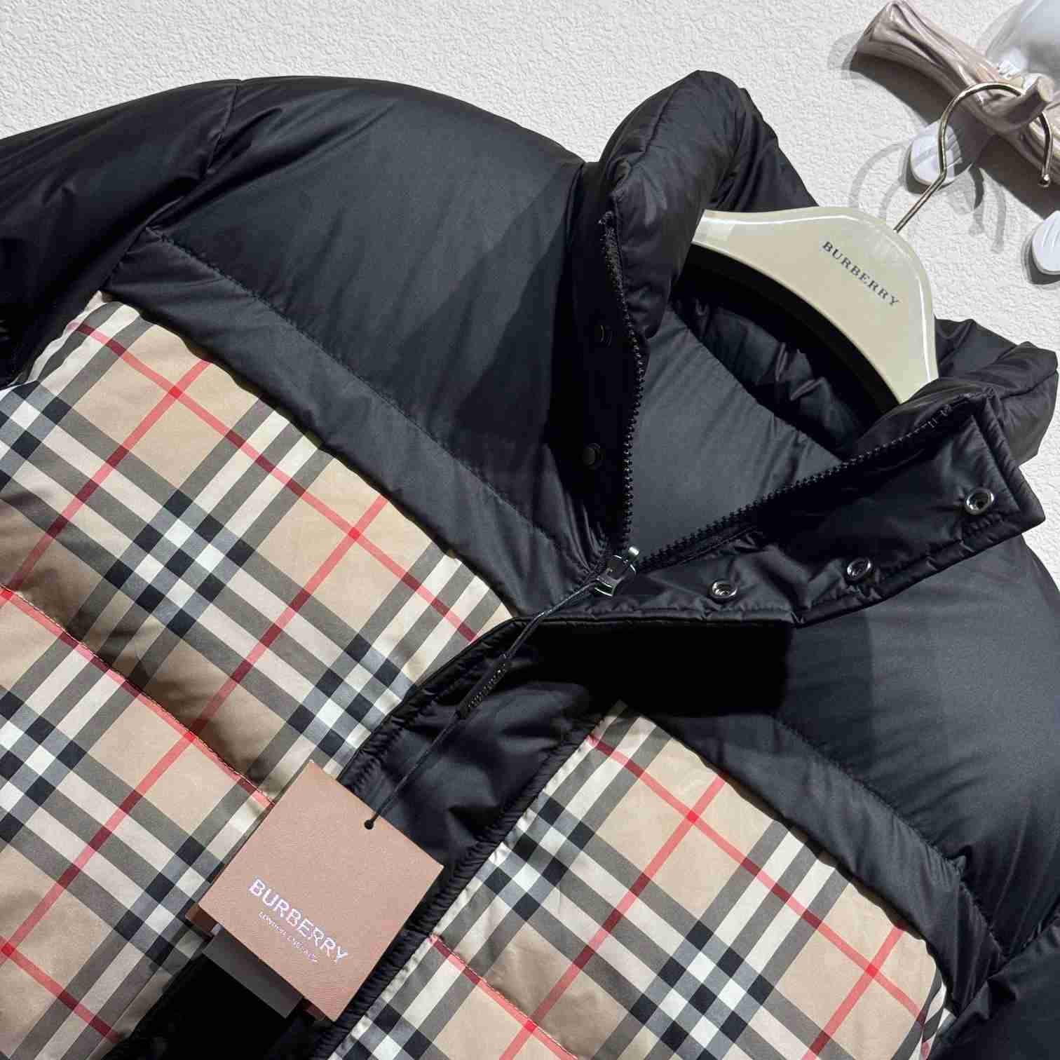 Burberry Reversible Check Puffer Jacket - DesignerGu