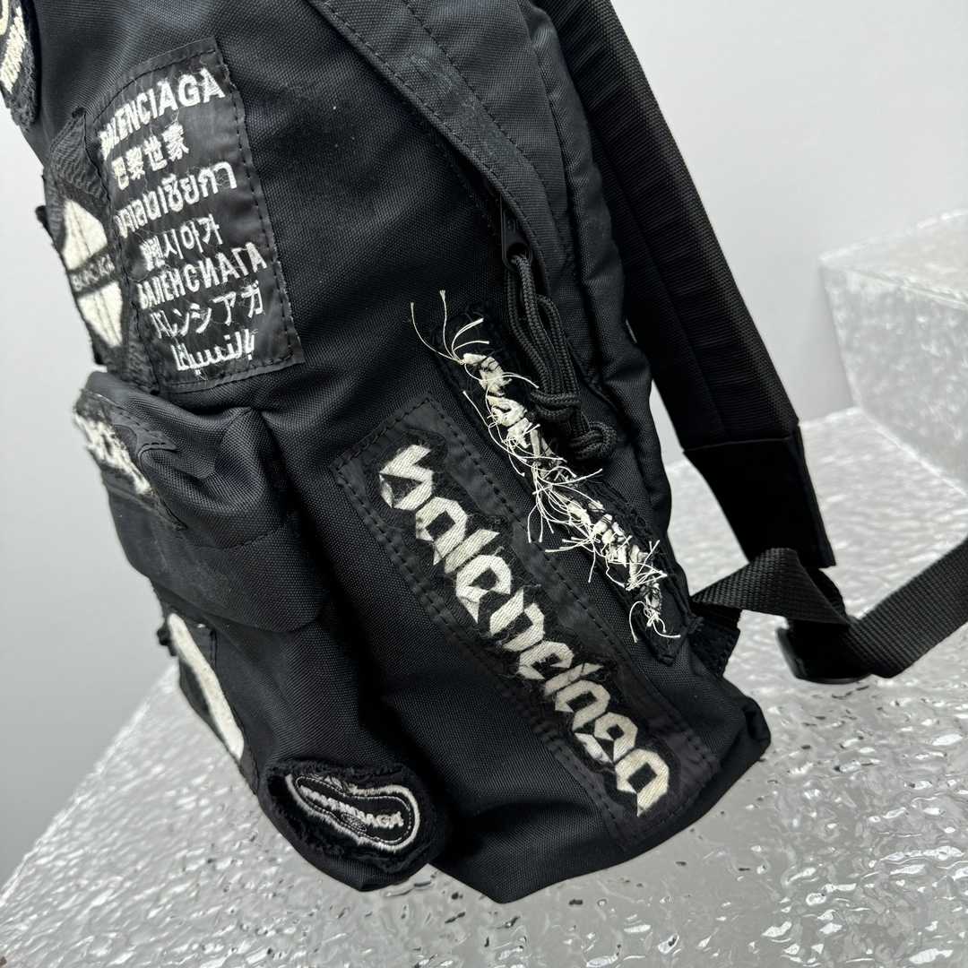 Balenciaga Explorer Patched Backpack   32x9x 47cm - DesignerGu