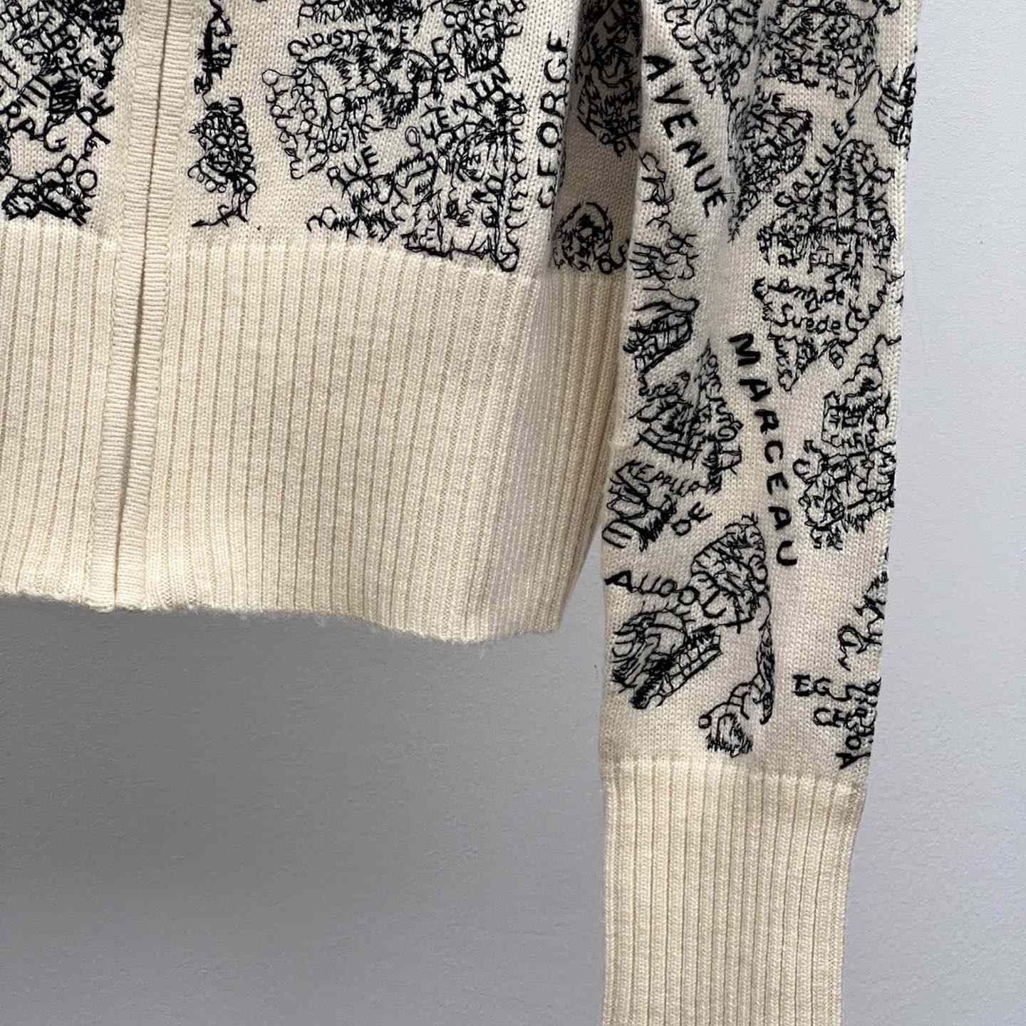 DiorAlps Mock-Neck Cardigan  - DesignerGu