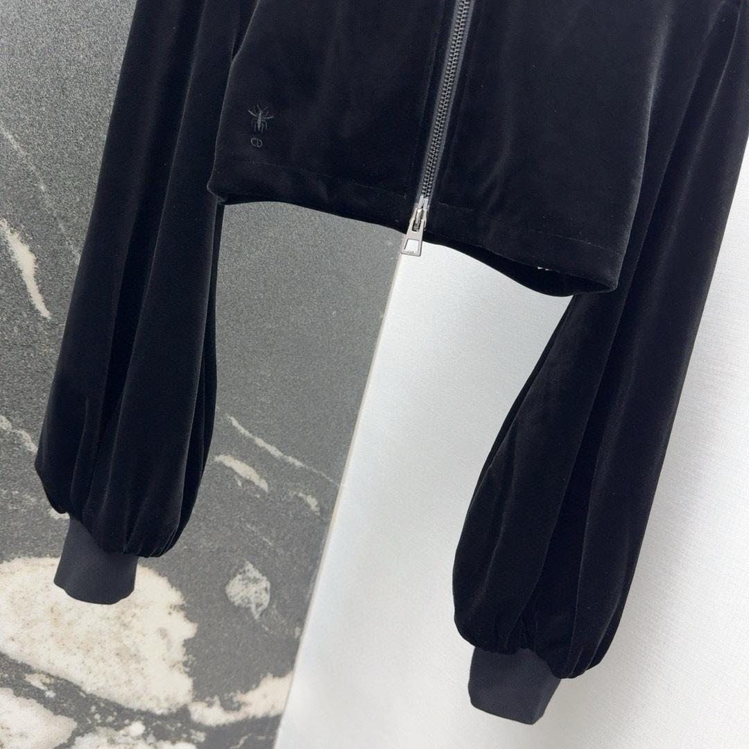 Dior Cropped Bomber Jacket - DesignerGu