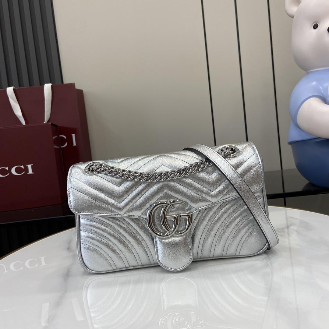 Gucci GG Marmont Small Shoulder Bag - DesignerGu