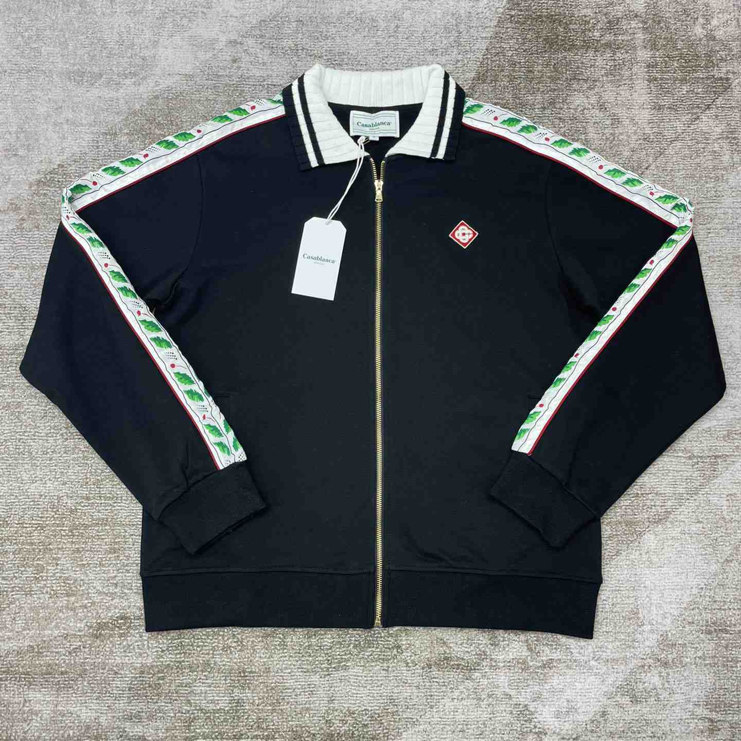 Casablanca Laurel Track Jacket   c853 - DesignerGu