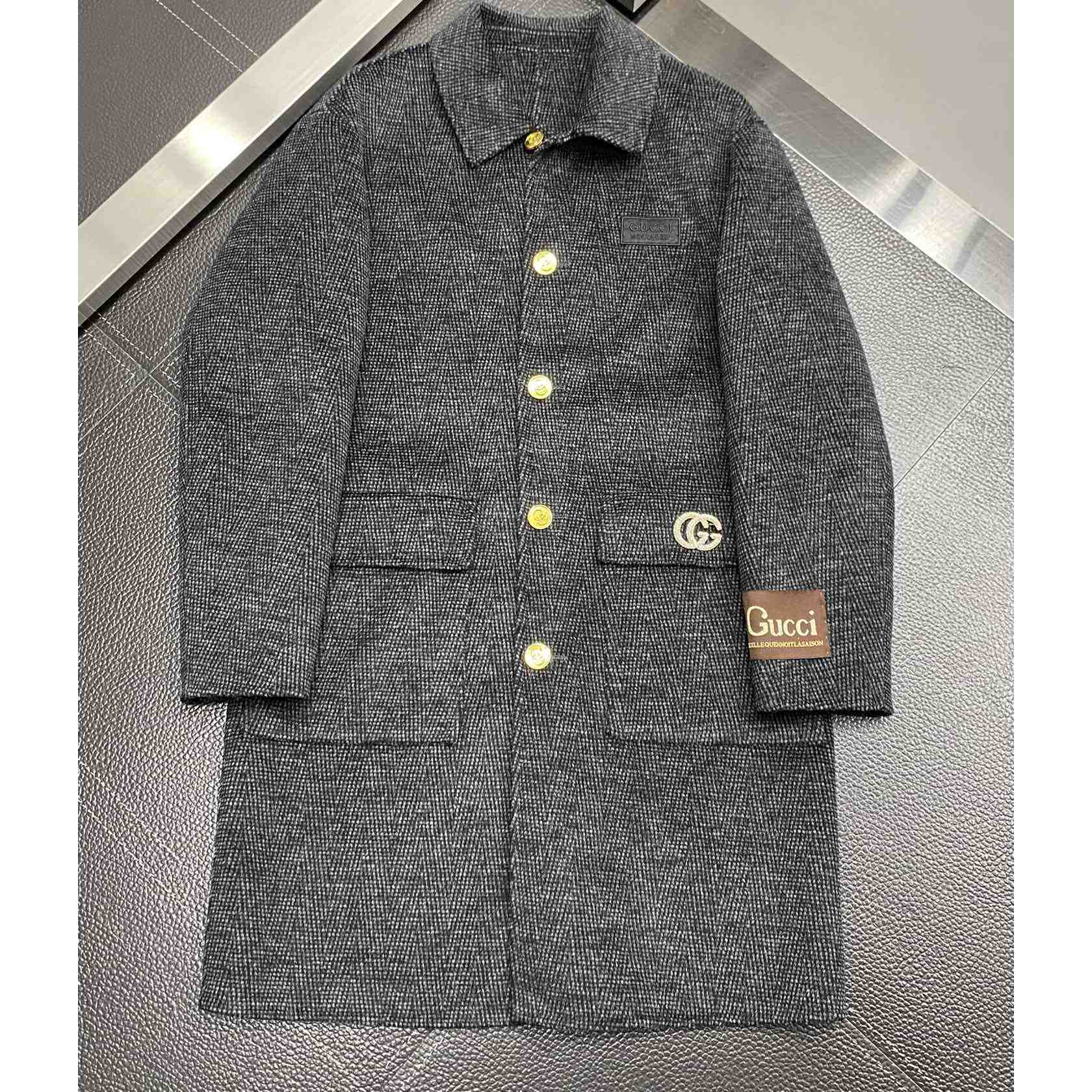 Gucci Wool Coat  - DesignerGu