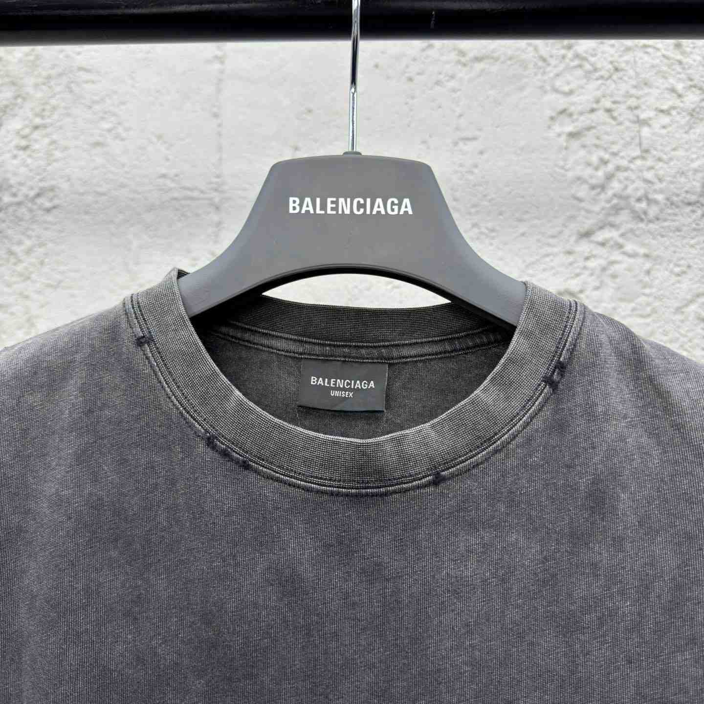 Balenciaga College T-Shirt 'Black' - DesignerGu