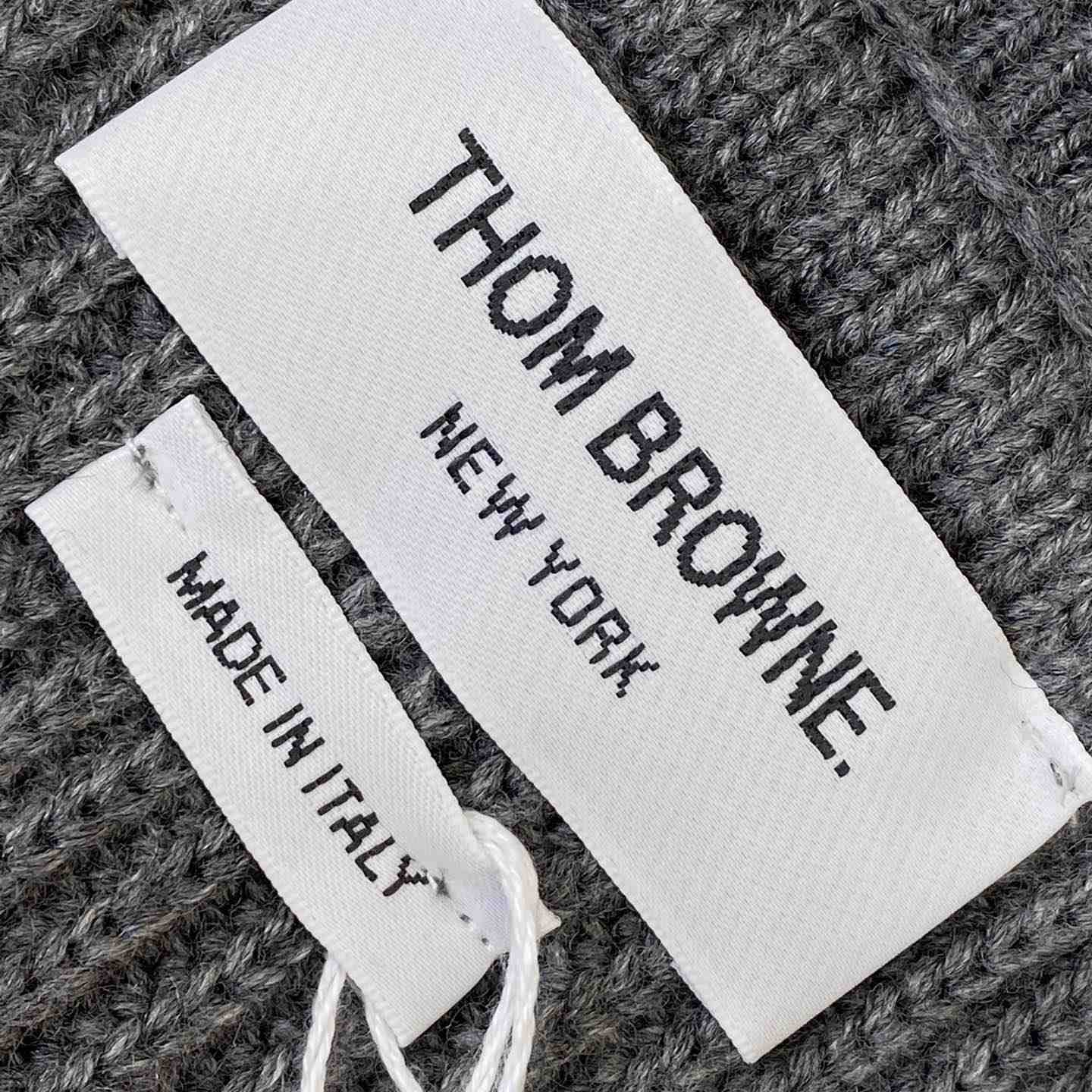 Thom Browne Fun-Mix Boiled Wool Stripe Workman's Jacket - DesignerGu