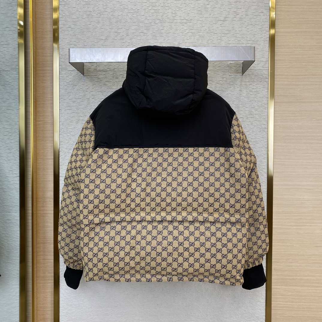 Gucci GG Canvas Bomber Jacket - DesignerGu