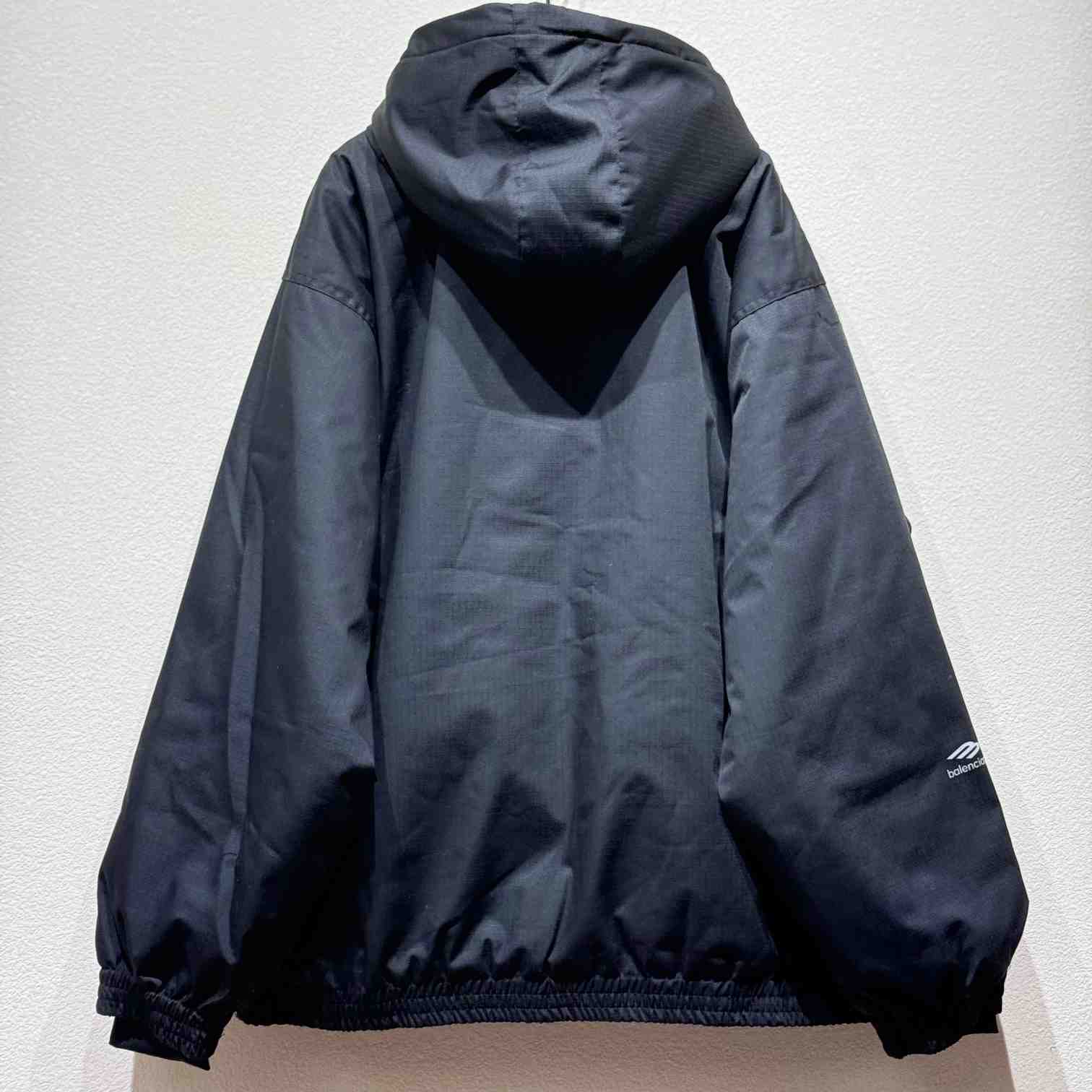 Balenciaga Black 3B Sports Icon Ski Jacket - DesignerGu