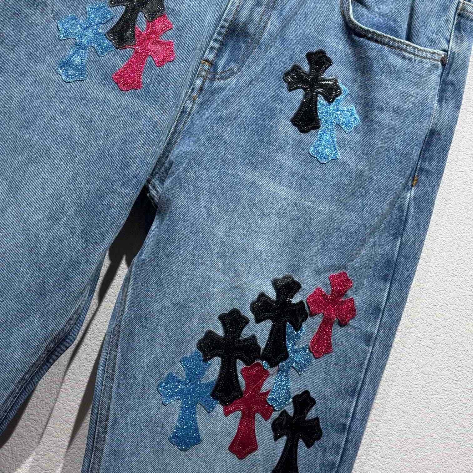 Chrome Heart Jeans - DesignerGu