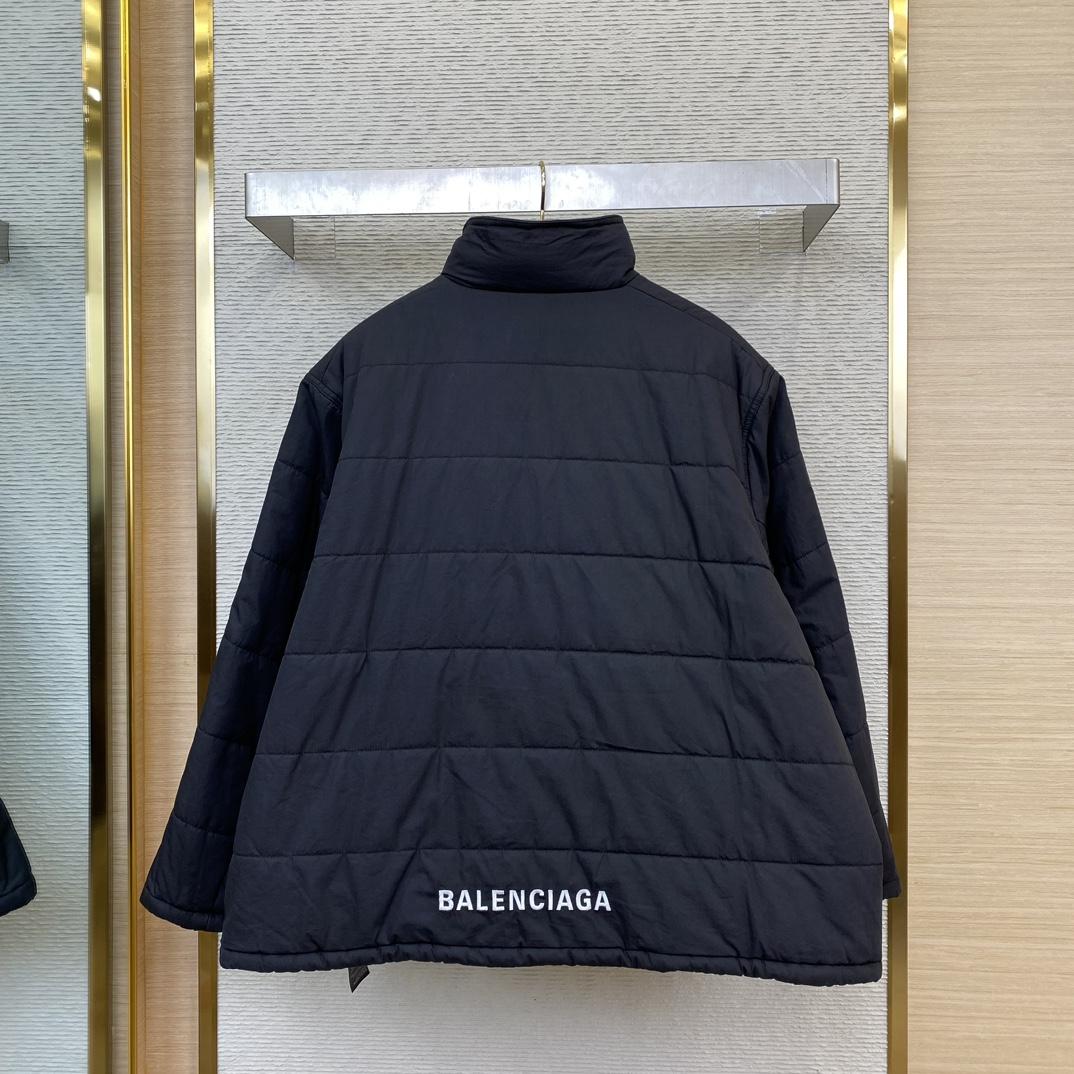 Balenciaga Logo-print Hooded Padded Jacket - DesignerGu