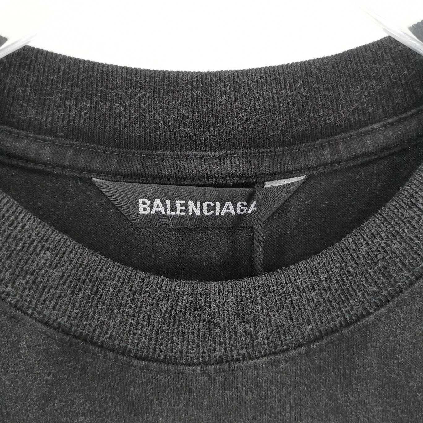 Balenciaga Cotton T-Shirt  - DesignerGu