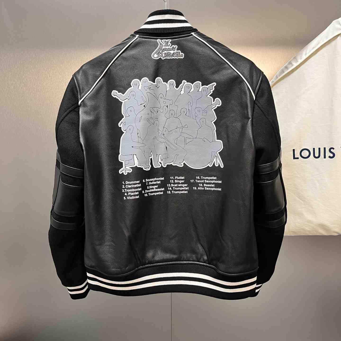 Louis Vuitton Leather Jacket - DesignerGu