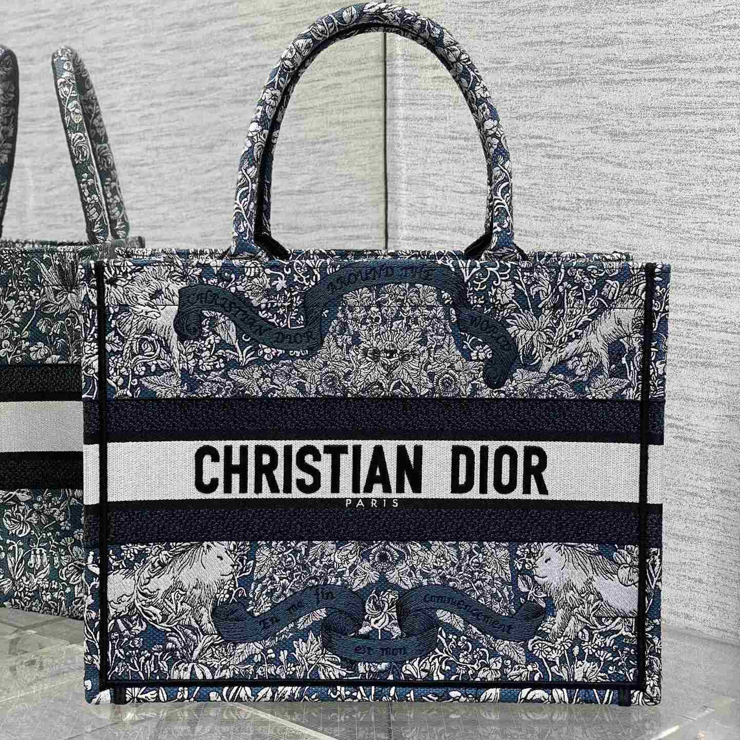 Dior Medium Dior Book Tote    - DesignerGu