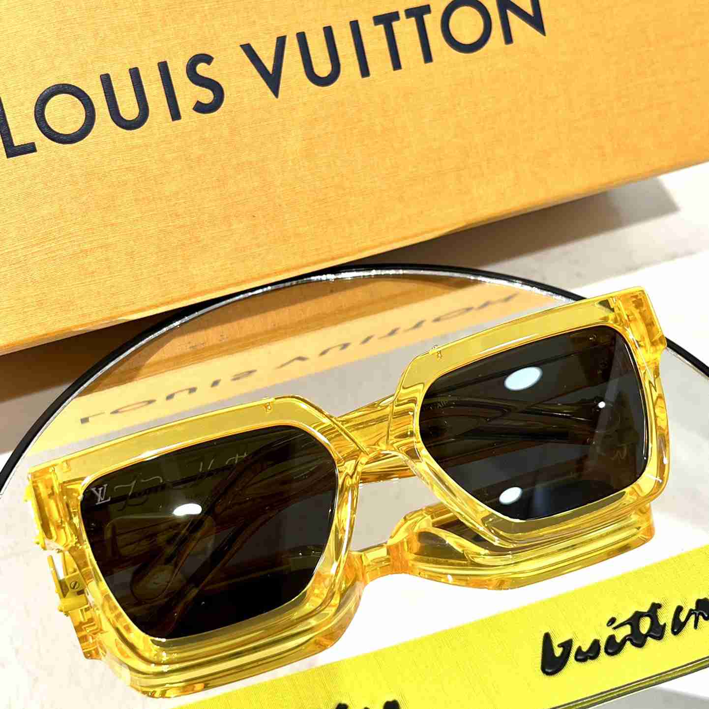 Louis Vuitton 1.1 Millionaires Square Sunglasses  LV96006 - DesignerGu