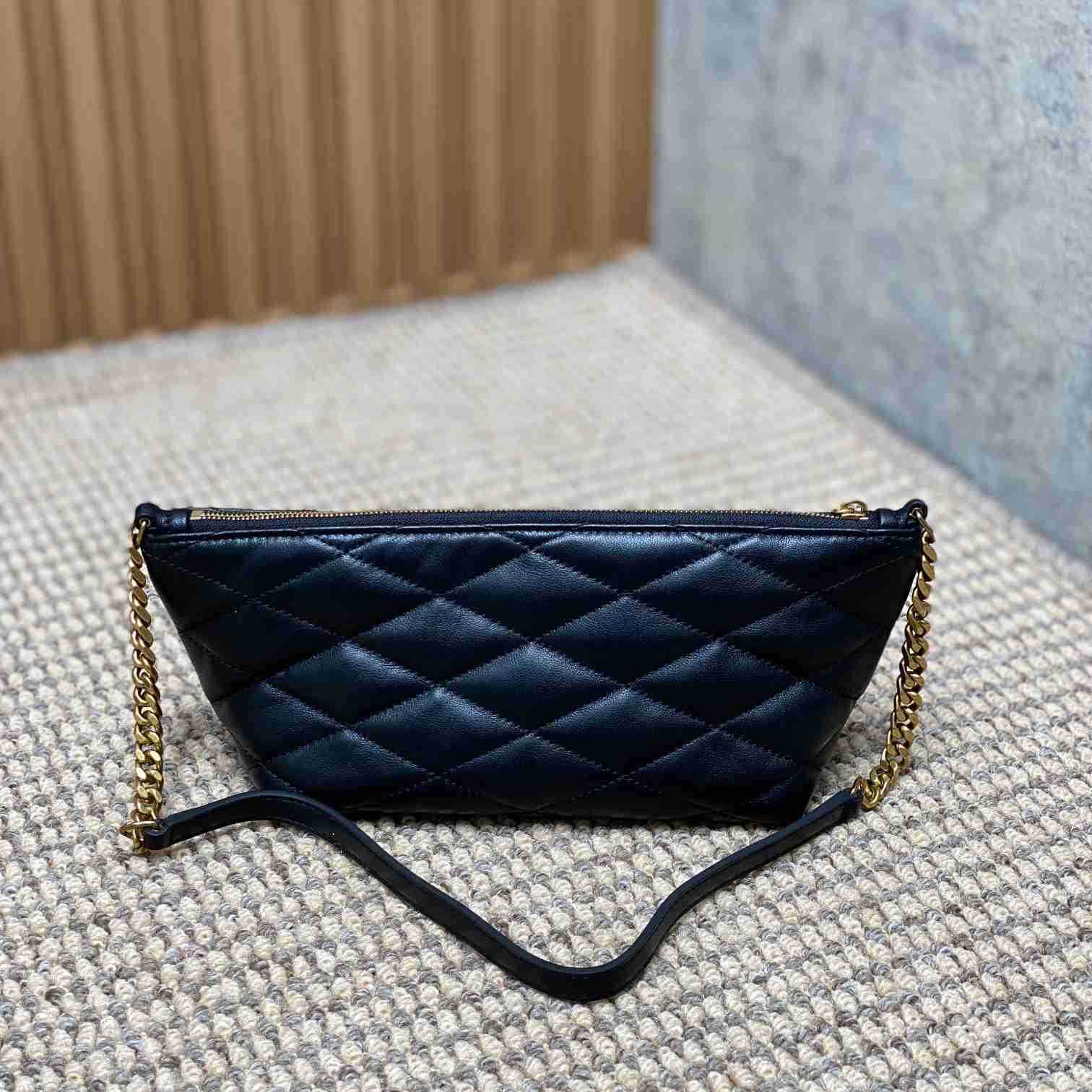 Saint Laurent Mini Bag In Quilted Lambskin - DesignerGu