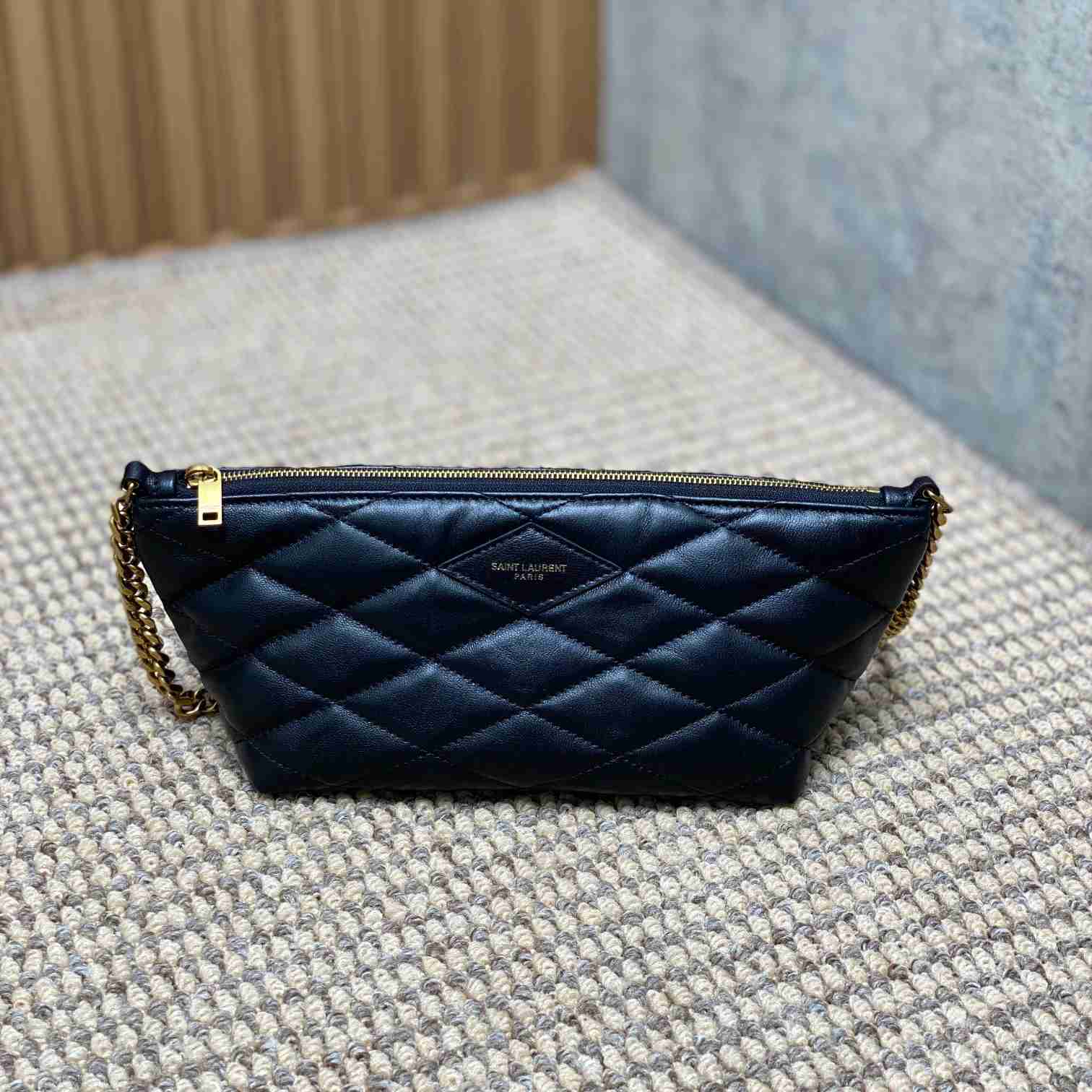 Saint Laurent Mini Bag In Quilted Lambskin - DesignerGu