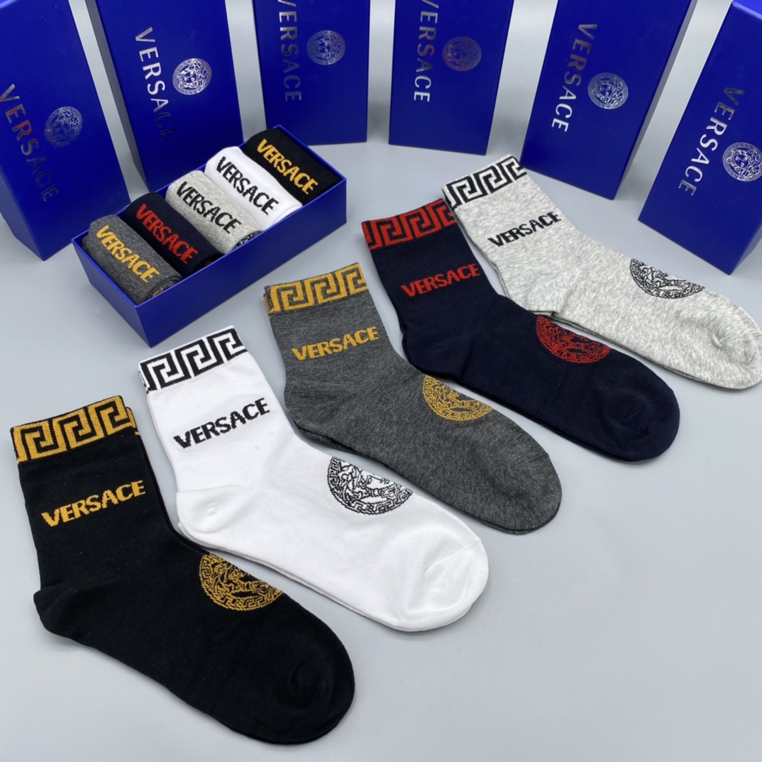 Versace Socks/Box - DesignerGu