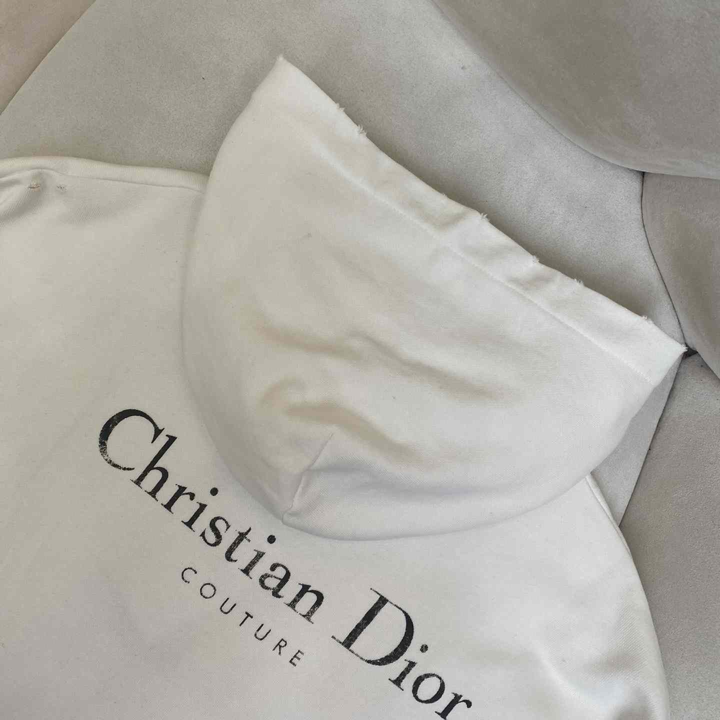 Christian Dior Couture Hooded Lined Sweatshirt  - DesignerGu