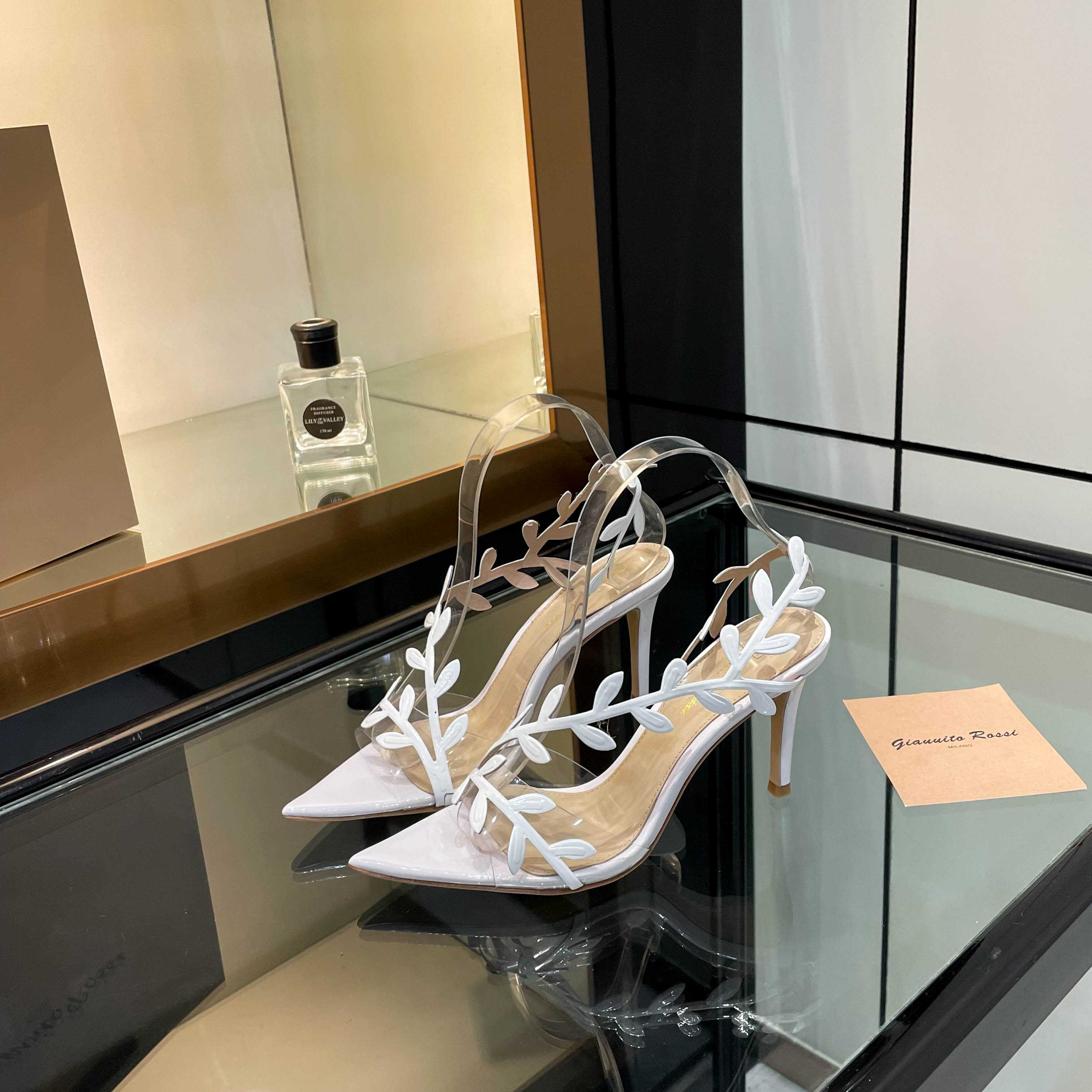 Gianvito Rossi 105mm Flavia Sandals - DesignerGu