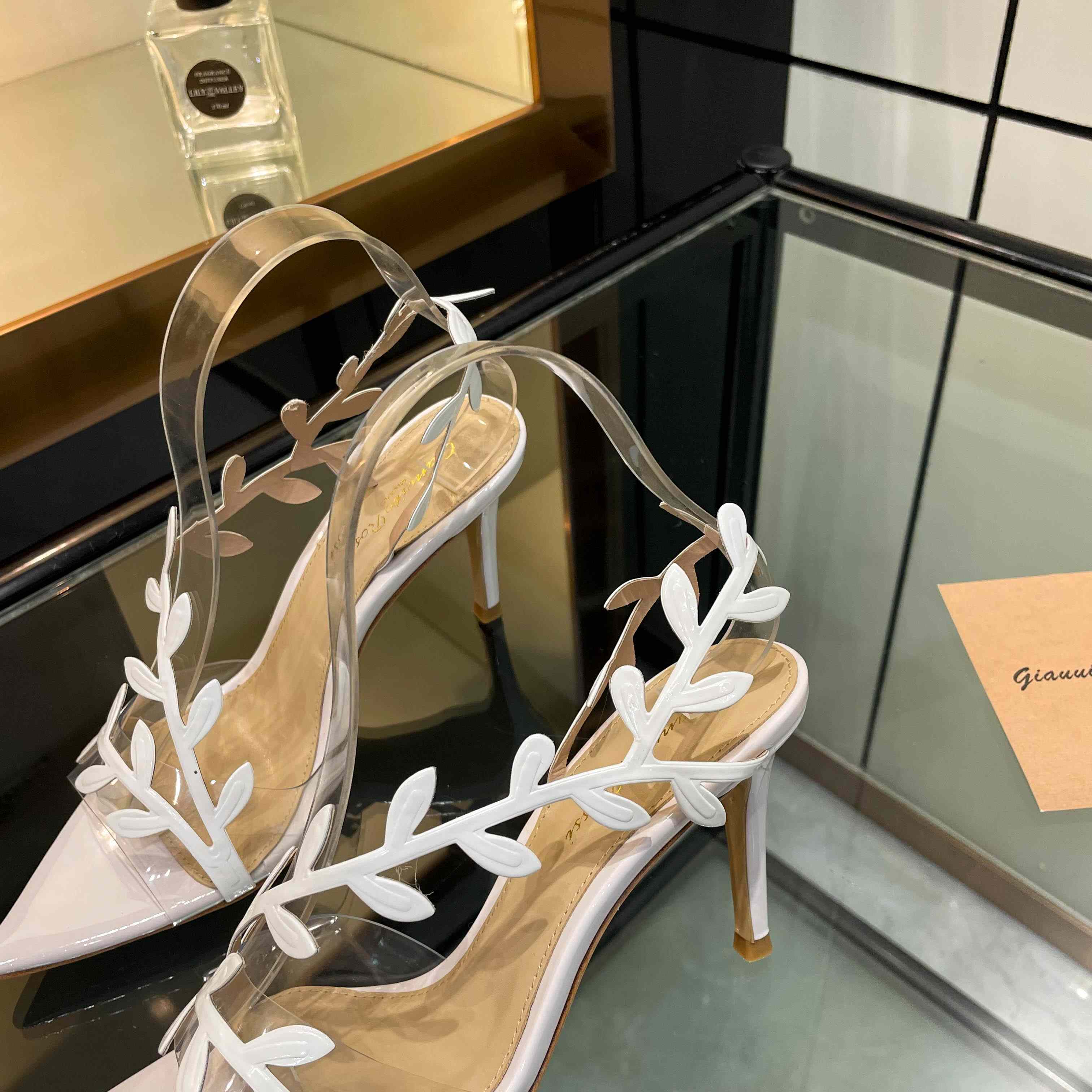 Gianvito Rossi 105mm Flavia Sandals - DesignerGu