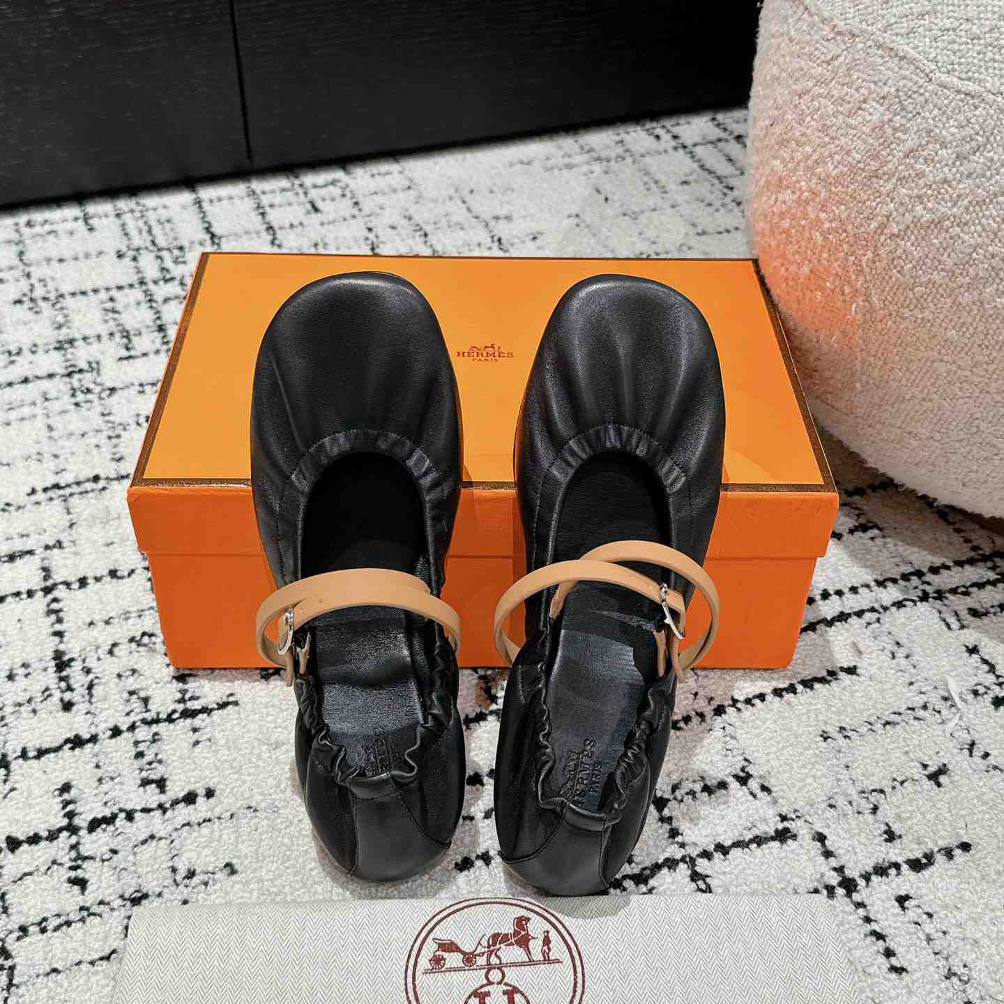 Hermes Jolly Ballet Flat - DesignerGu