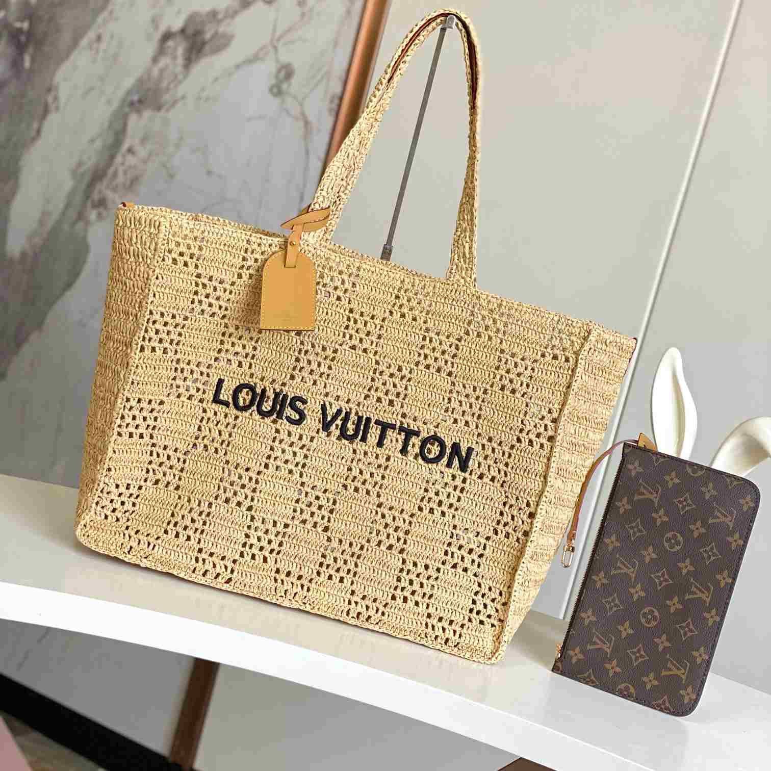 Louis Vuitton Summer Shopper Tote MM   M25008 - DesignerGu