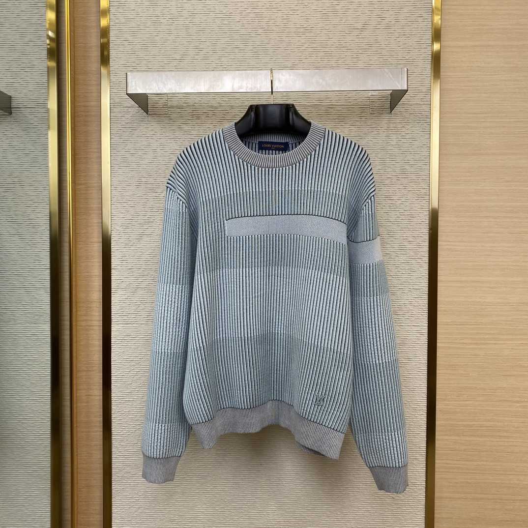 Louis Vuitton LV x Park Seo-Bo Jacquard Cotton Crewneck    - DesignerGu