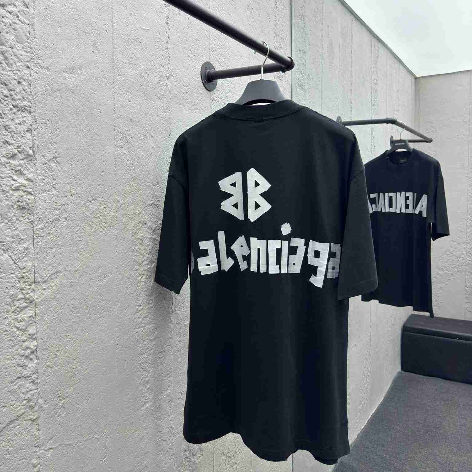 Balenciaga Tape Type T-Shirt  - DesignerGu