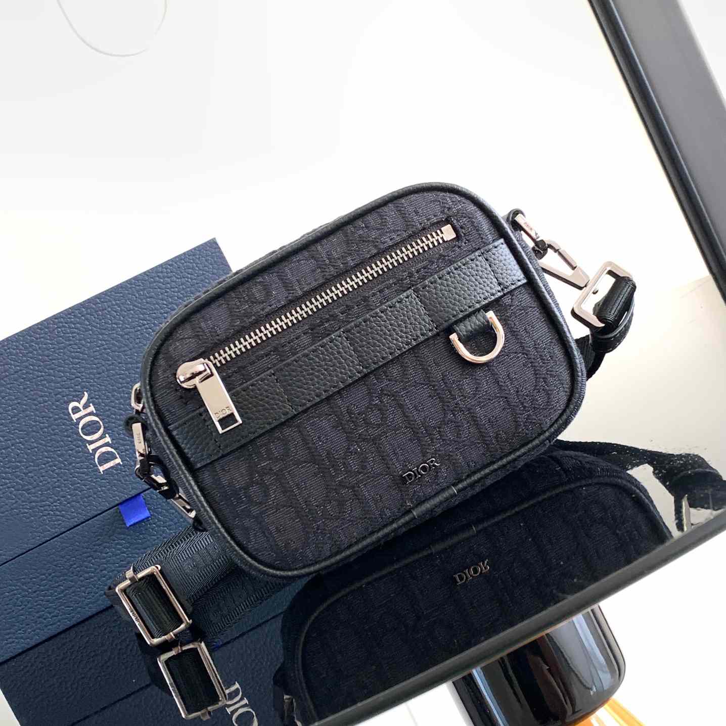 Dior Mini Safari Bag With Strap  - DesignerGu