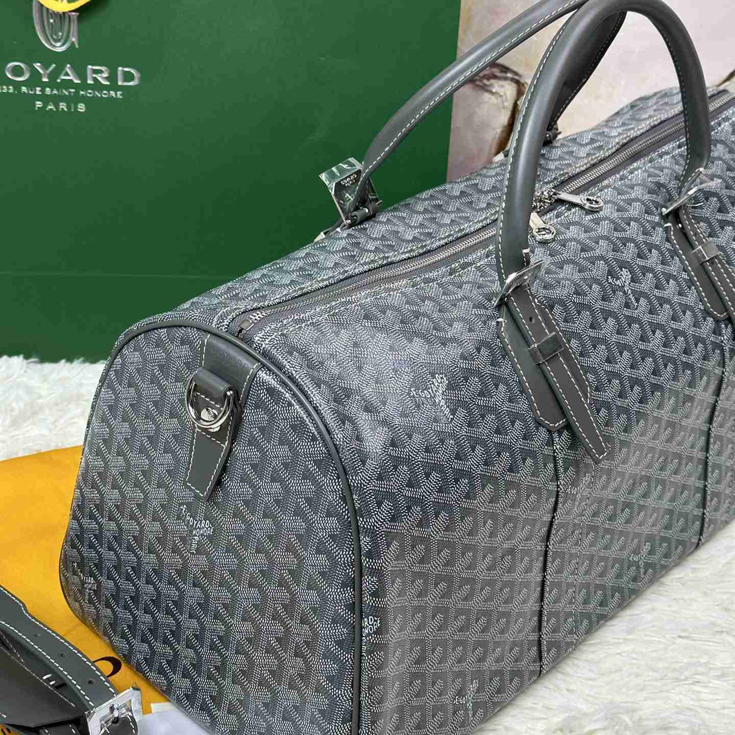 Goyard Boston 50 Bag     50-30-25cm - DesignerGu