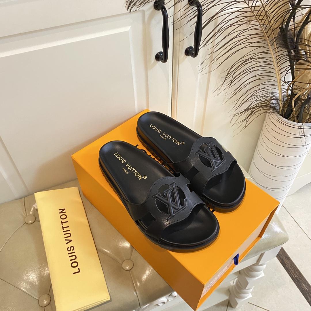 Louis Vuitton LV Isola Flat Comfort Mule   1ACPCI - DesignerGu