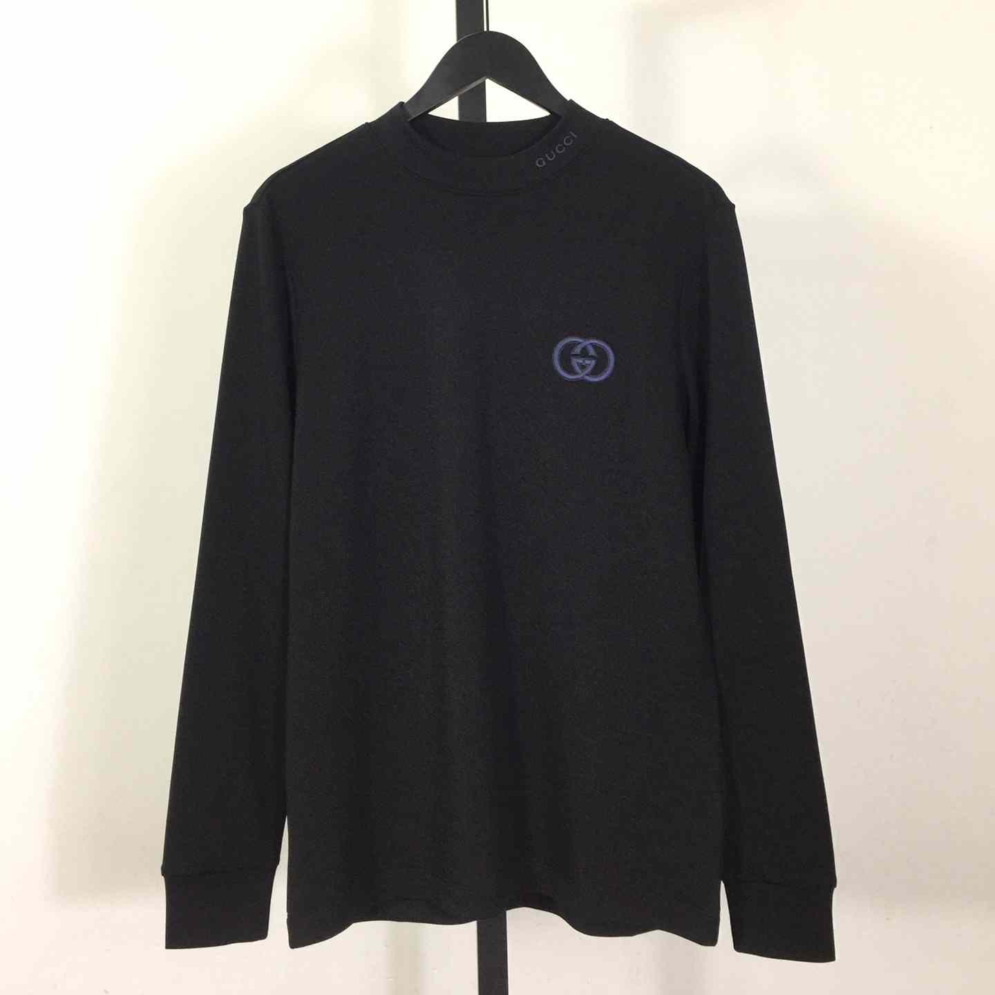 Gucci Logo Long Sleeve Tee - DesignerGu