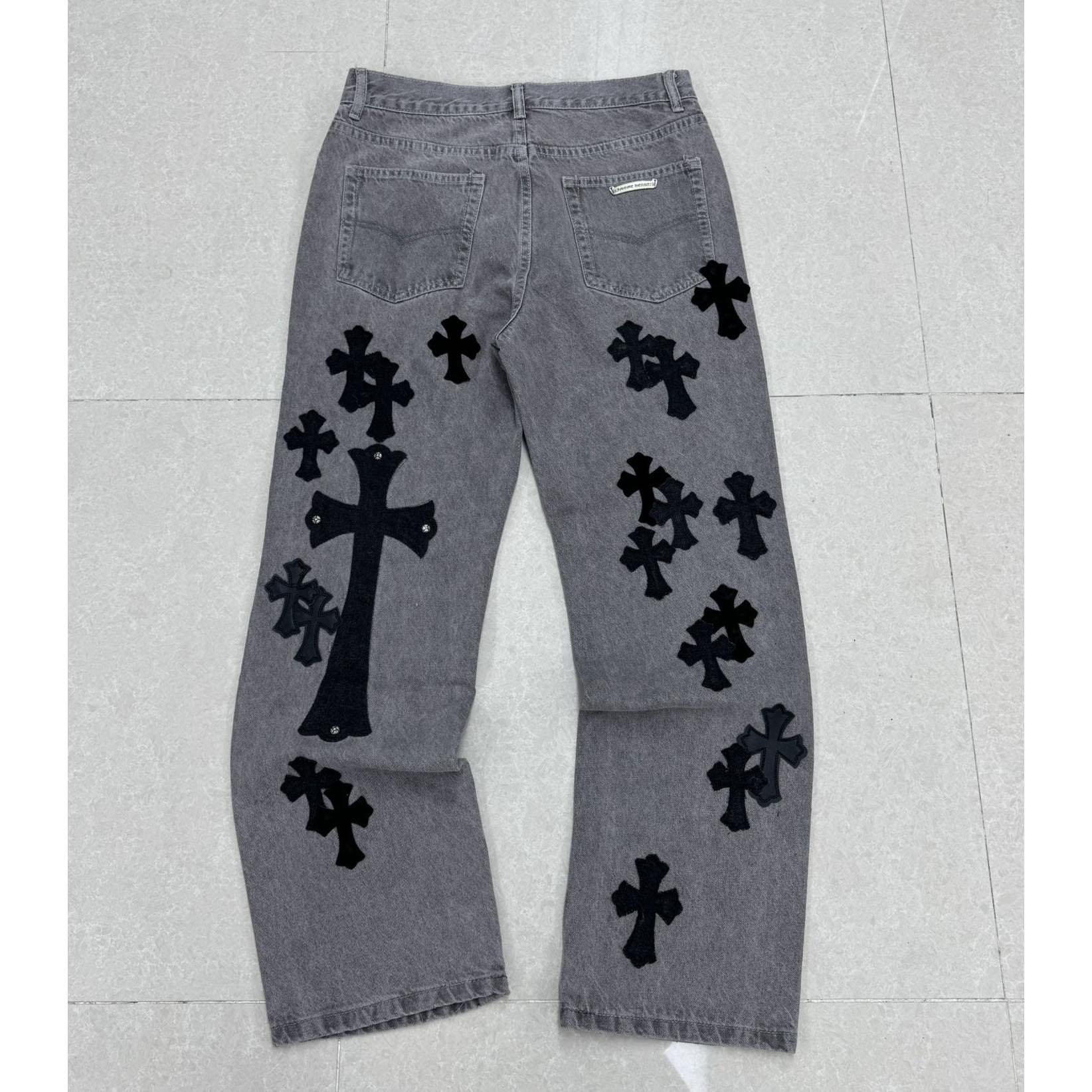 Chrome Heart X SexRecords Jeans - DesignerGu