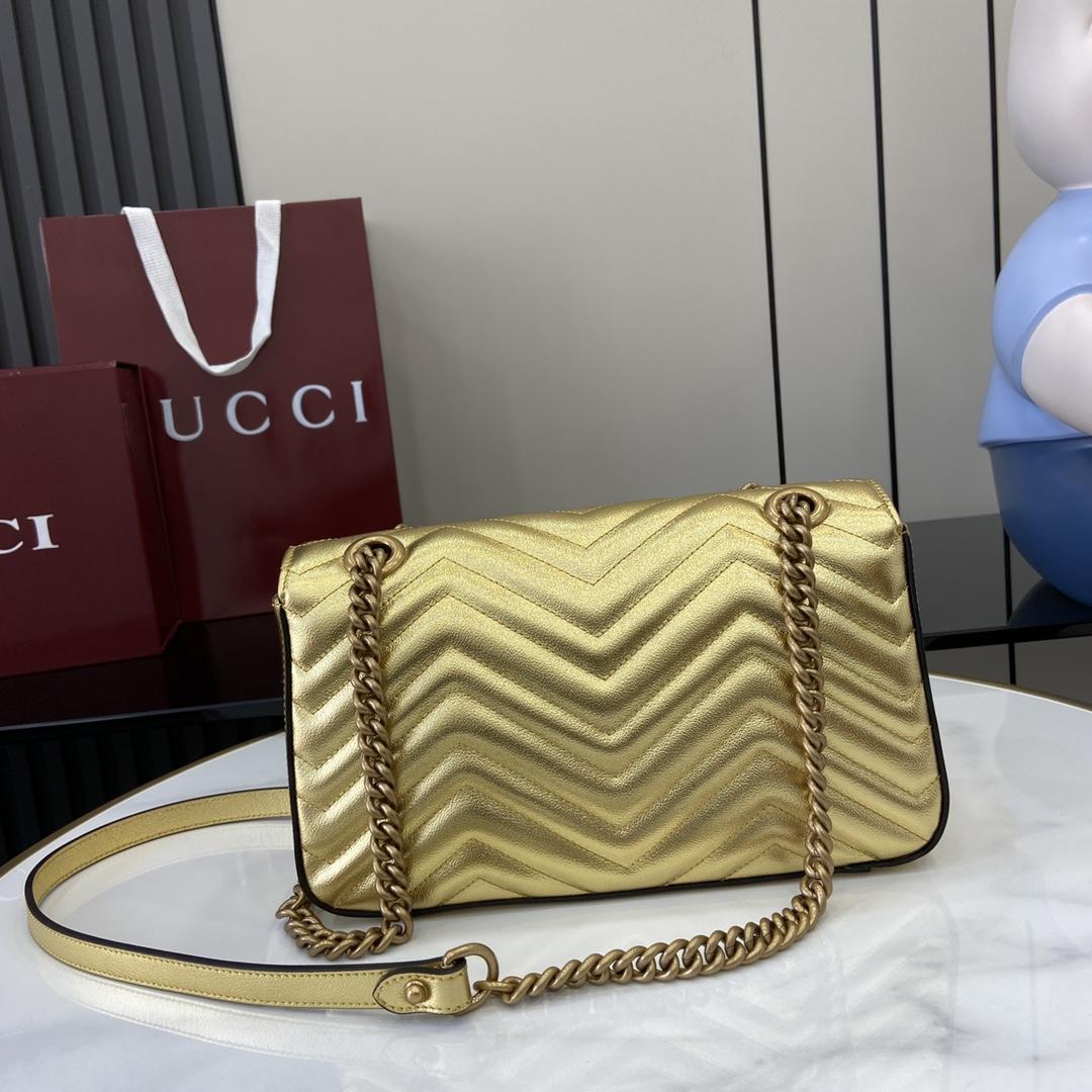 Gucci GG Marmont Small Shoulder Bag - DesignerGu