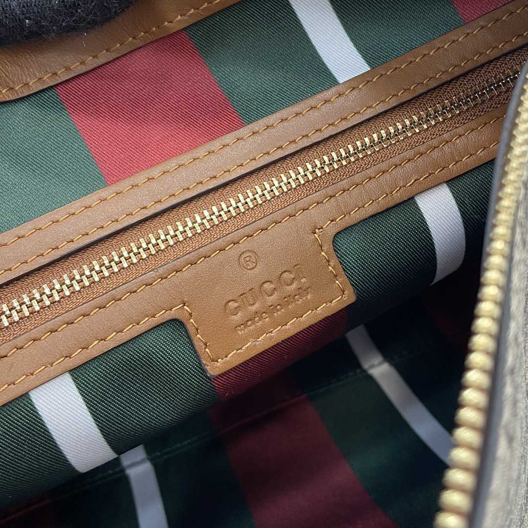 Gucci GG Emblem Medium Shoulder Bag - DesignerGu