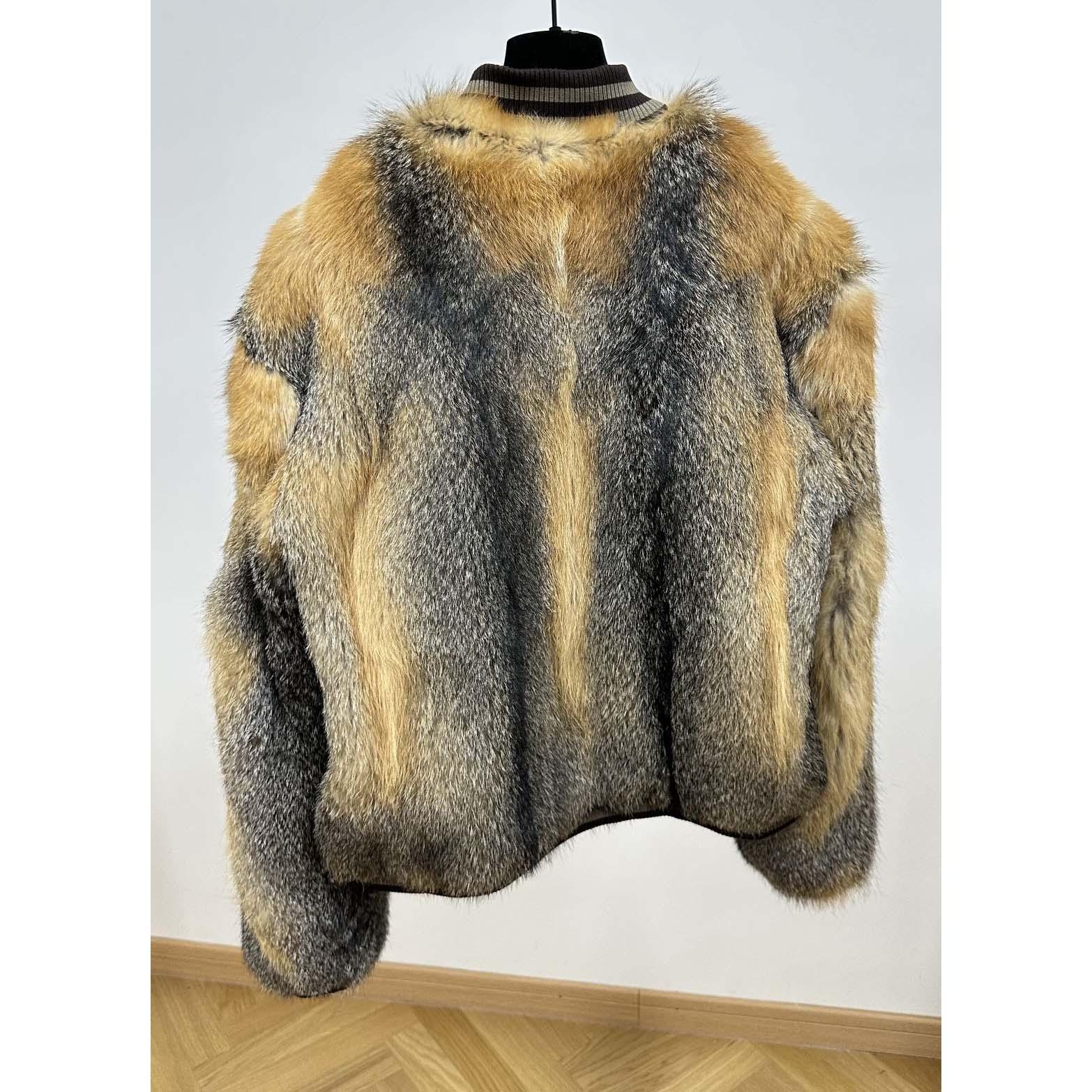 Louis Vuitton Fox Fur Bomber  1AFXBD - DesignerGu