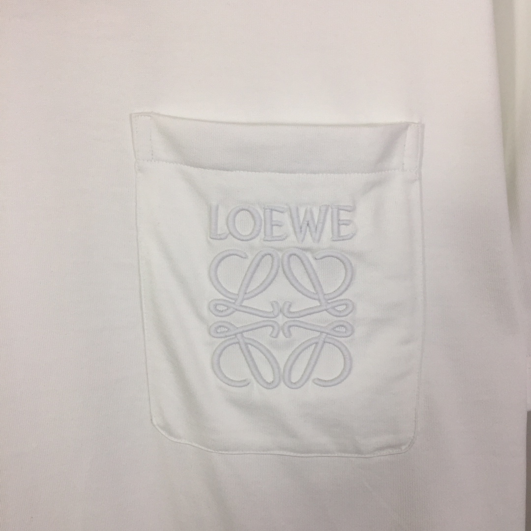 Loewe Loose Fit T-shirt In Cotton - DesignerGu